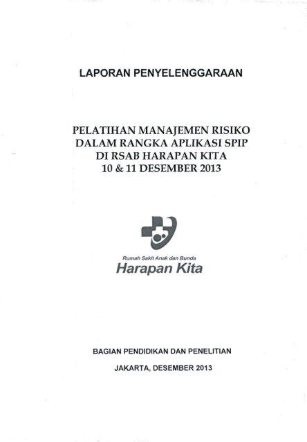 Contoh Laporan Manajemen Risiko Rumah Sakit Perumperindo Co Id