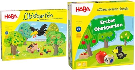 Haba Obstgarten Spannendes W Rfelspiel Mit Fr Chten Aus Holz