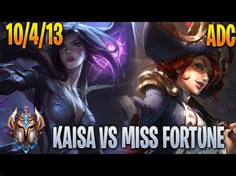 Kaisa Vs Miss Fortune Adc Kr Challenger Youtube