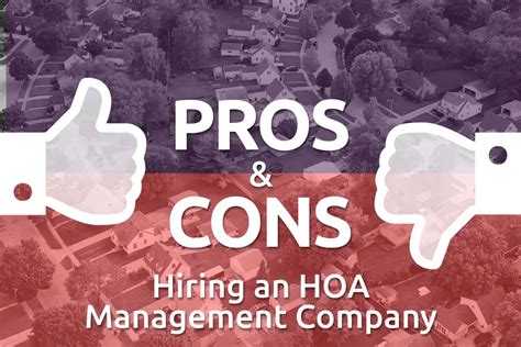 Pros And Cons Of Hiring Hoa Management Companies Hoa Works