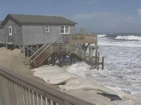 Beach Erosion A Concern Along North Carolina Coast Wfmynews2