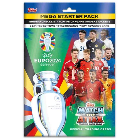 Topps Uefa Euro 2024 Match Attax Trading Card Game Collectosk