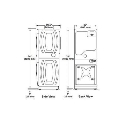 Small Washer Dryer Combo Dimensions at Seth Wood blog