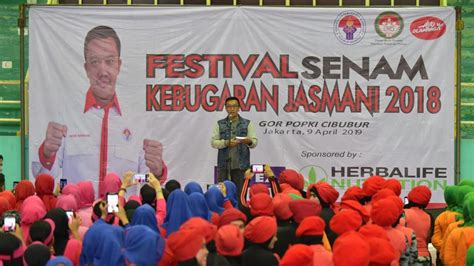 Tutup Festival Skj Menpora Ajak Masyarakat Terus Hidup Sehat