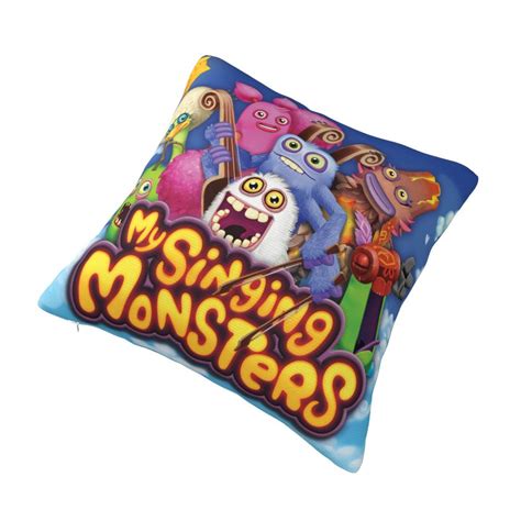 My Singing Monsters Game Tittle and Characters Pillow Case | My Singing ...