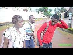 Morning Fuck Trio In Yaoundé Cameroon The Pretty Girl And The Two Boys Caught In A Fucking Orgy