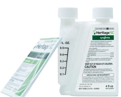 Heritage SC Fungicide- 4 oz. - Seed Barn