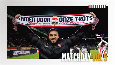 Matchday Vid Willem Ii Vvv Venlo Youtube