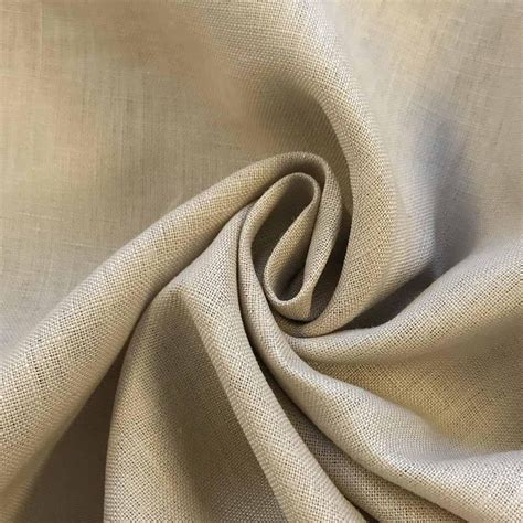 Linen Fabric 60 Wide Natural 100 Linen By The Yard Sand