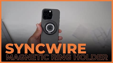 Syncwire Magnetic Phone Ring Holder For Magsafe Compatible With Iphone