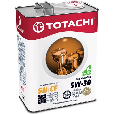 Fully Imported Totachi Japan Engine Oil Semi SYN 5W 30 Eco Gasoline