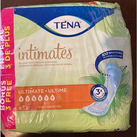 Tena Other New Package Tena Intimates Ultimate 6 With 3x Protection