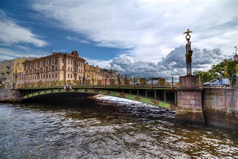 Images St Petersburg Russia Fontanka River Bridges River X