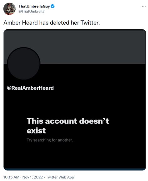 Amber Heard Cerr Su Twitter Cuando Elon Musk Compr La Red