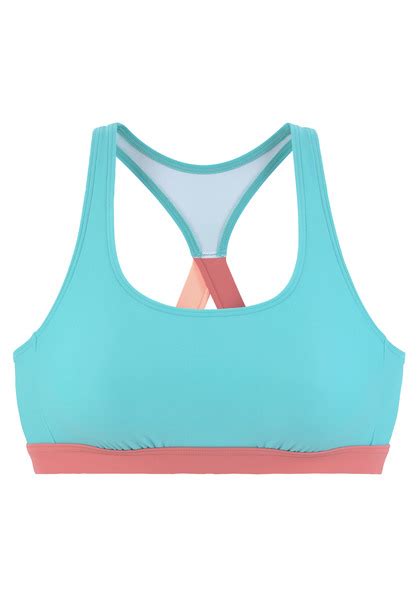 LASCANA ACTIVE Triangel Bikini Top Janni Schwarz Cup A B 32