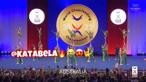 Team Australia ICU World Cheerleading Championship 2023 YouTube