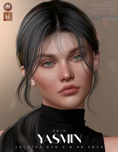 Second Life Marketplace Tf Yasmin Skin Lelutka Evox Rosekiss