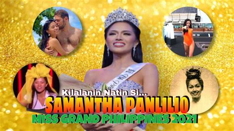 SAMANTHA PANLILIO MISS GRAND PHILIPPINES 2021 Real Name Age Height