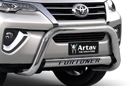 Toyota Fortuner Nudge Bar Stainless Artav Stainless Steel