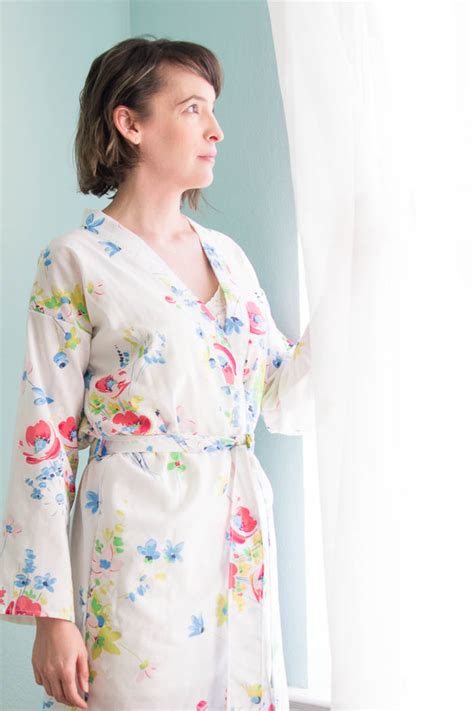 Vintage Sheet Robe Melly Sews