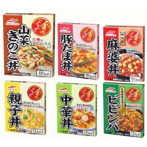 リニューアル マルハニチロ レトルト食品 金のどんぶり 丼 30個組 山菜きのこ丼 豚たま丼 たまご丼 親子丼 ビビンパ 麻婆丼 中華丼 6種