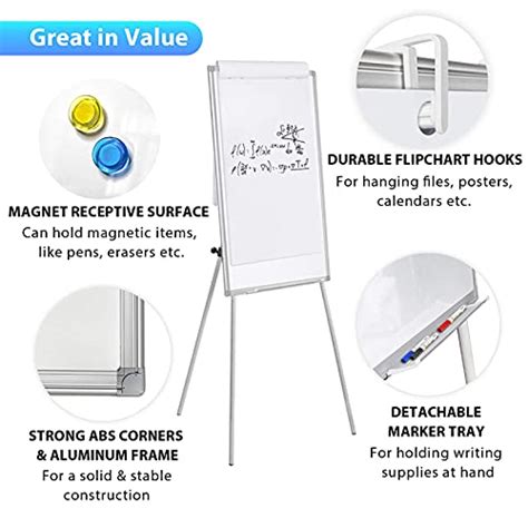 Easel Whiteboard Magnetic Portable Dry Erase Easel Board 36 X 24