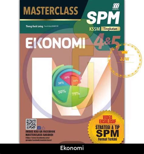 Jjw Sasbadi Buku Rujukan Masterclass Spm Ekonomi Tingkatan