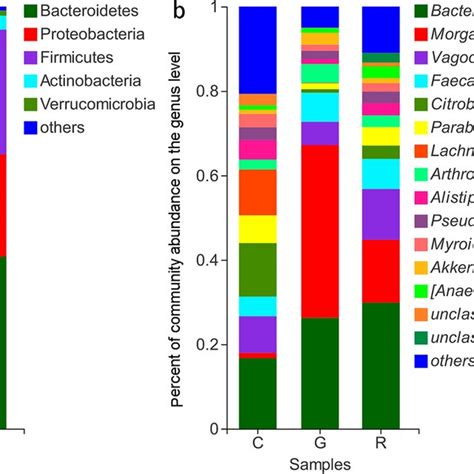 Gut Microbiota Composition Across The Groups Gut Microbiota