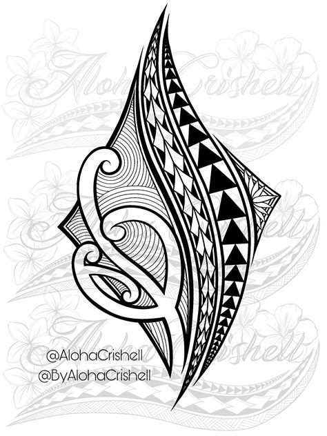 Polynesian Design By Alohacrishell Etsy