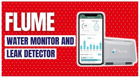 Flume Smart Home Wifi Water Monitor And Leak Detector Youtube