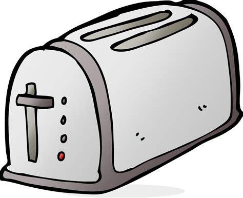 doodle cartoon toaster 12912382 Vector Art at Vecteezy