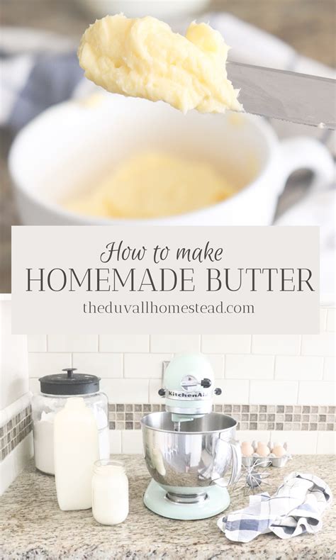 how to make butter with milk 1