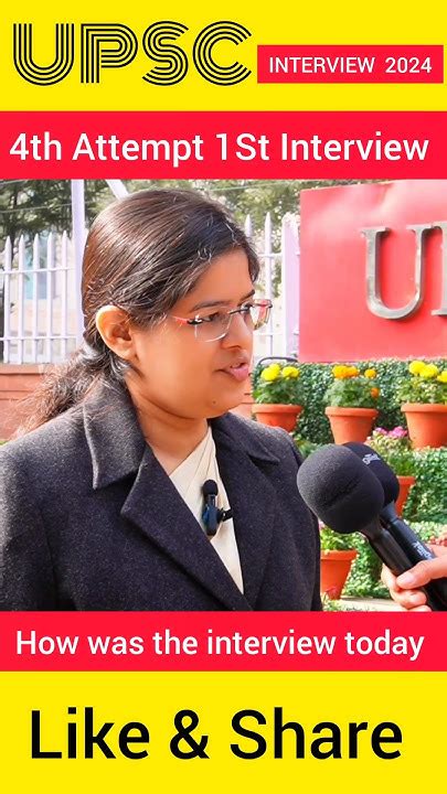 Upsc Interview 2024 कैसा रहा आज🤔‼️ 4th Attempt And 1st Interview