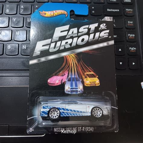 Hot Wheels R Pido Y Furioso Nissan Skyline R Plata Viejo Shopee Colombia