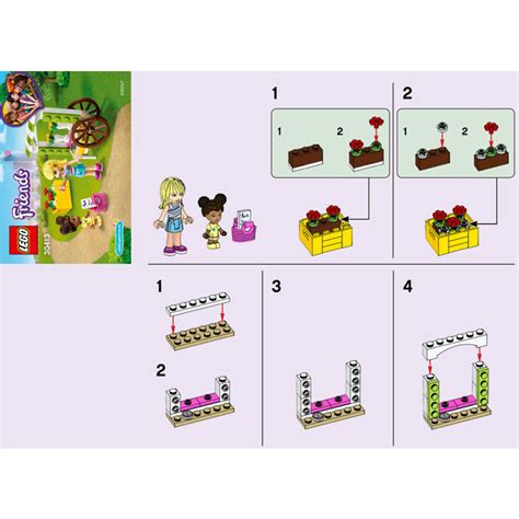 LEGO Flower Cart Set 30413 Instructions | Brick Owl - LEGO Marketplace