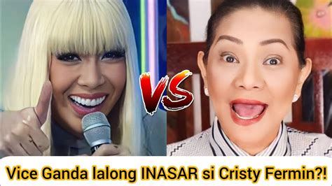 Vice Ganda Lalong Binadtrip Si Cristy Fermin Youtube