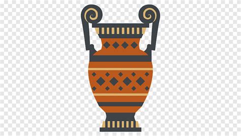 Emoji Amphora SMS Text Messaging Sticker Emoji Orange Sticker Png