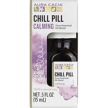 Amazon Aura Cacia Chill Pill Oil Roll On GC MS Tested For