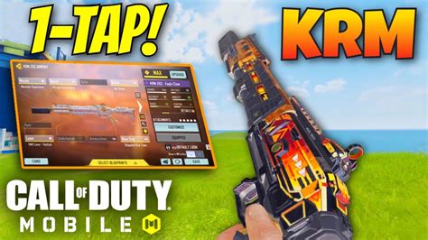 Tap Krm Gunsmith In Solo Vs Squads Best Krm Gunsmith Cod Mobile