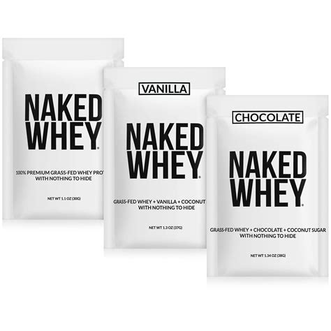 Mua NAKED Nutrition Naked Whey Sample Pack Unflavored Chocolate And