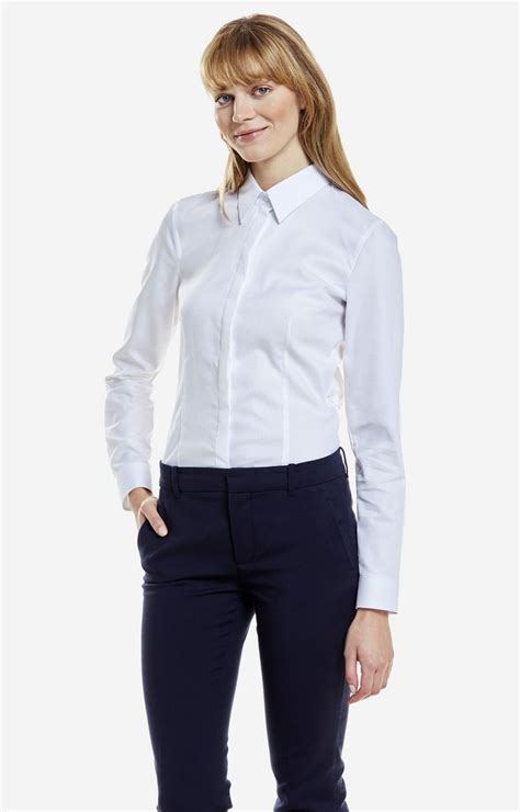 Pin By David Oberl Nder On Interessantes White Dress Shirt Women