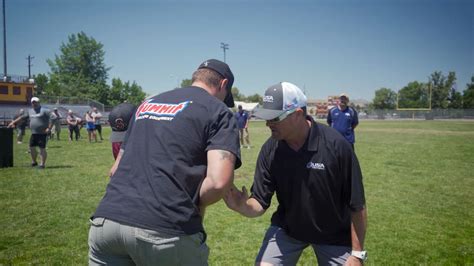 Raiders and USA Football team up for a coaches clinic at Sparks High School