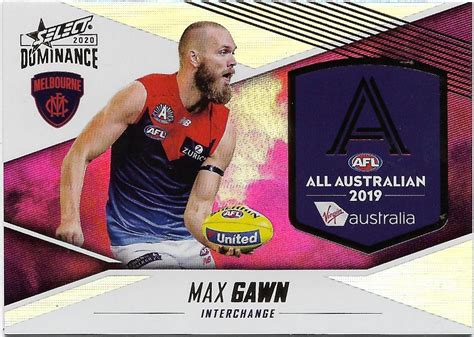 2020 Select Dominance All Australian (AA21) Max GAWN Melbourne - APT ...