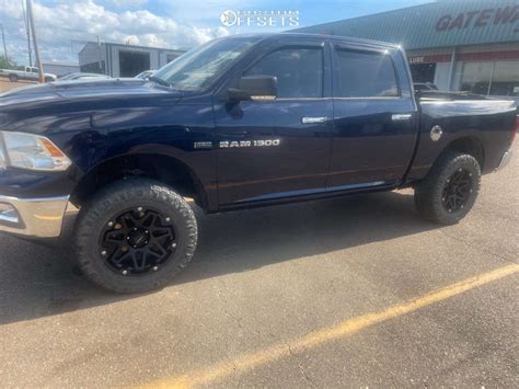 2012 Ram 1500 With 20x9 12 Vision Se7en And 35 11 5R20 Nitto Ridge