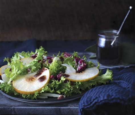 Asian Pear And Fennel Salad With Blackberry Butter And Sage Vinaigrette Fennel Salad Fennel