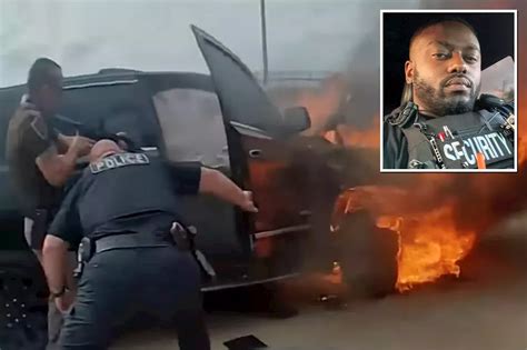 Bodycam captures moment Nathaniel Huey Jr. dies in fiery crash with ...