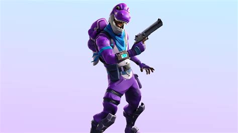 Fortnite Dino Guard Set Bronto Skin Outfit UHD 4K Wallpaper | Pixelz