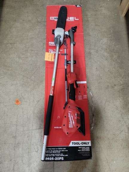 Milwaukee M18 Fuel 10 In 18 Volt Lithium Ion Brushless Cordless Pole Saw With Attachment