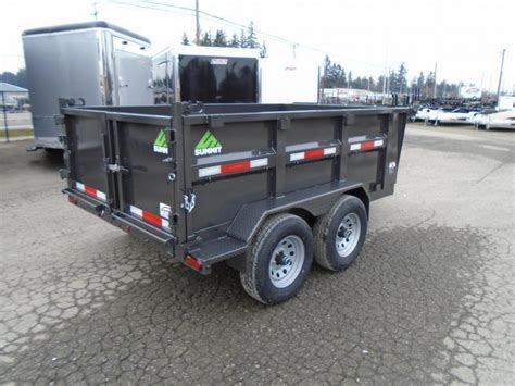 Summit Cascade X K Dump Trailer With Tarp Ramps Spreader