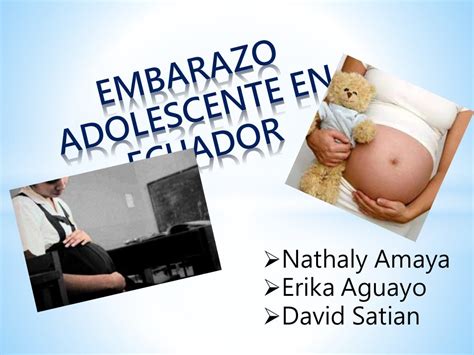 Embarazo Adolescente En Ecuador